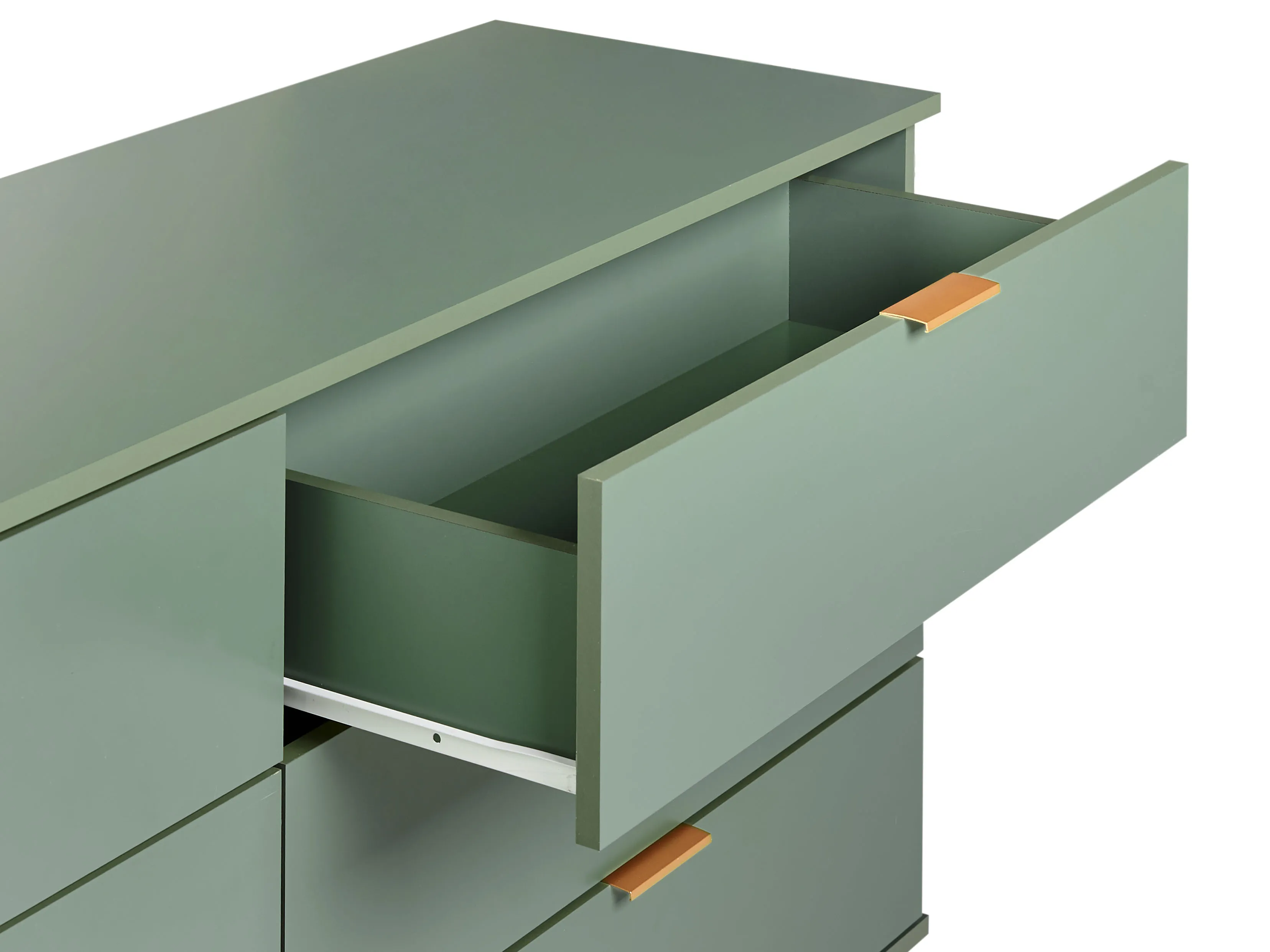 Ladekast 6 lades WALPOLE Groen