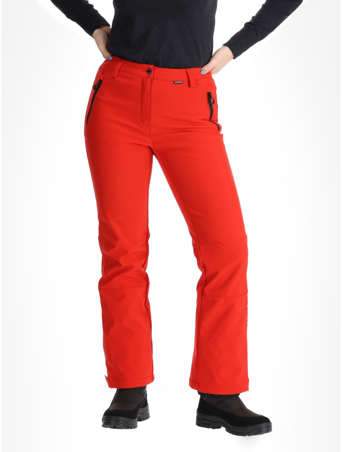 Frechen softshell skibroek dames  kort model