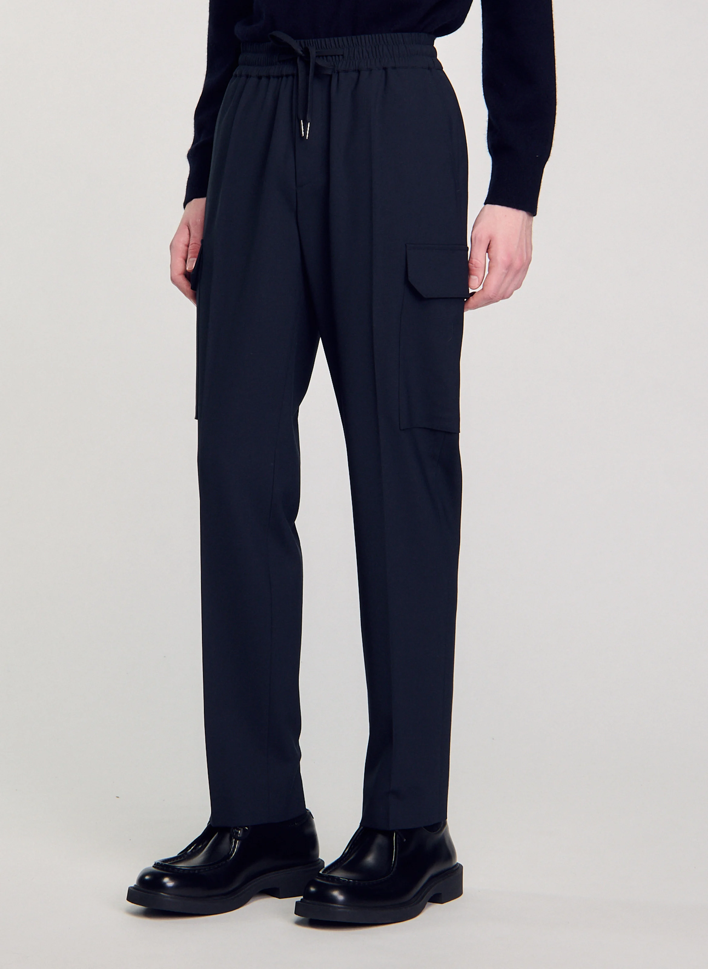 Pantalon cargo | Bleu
