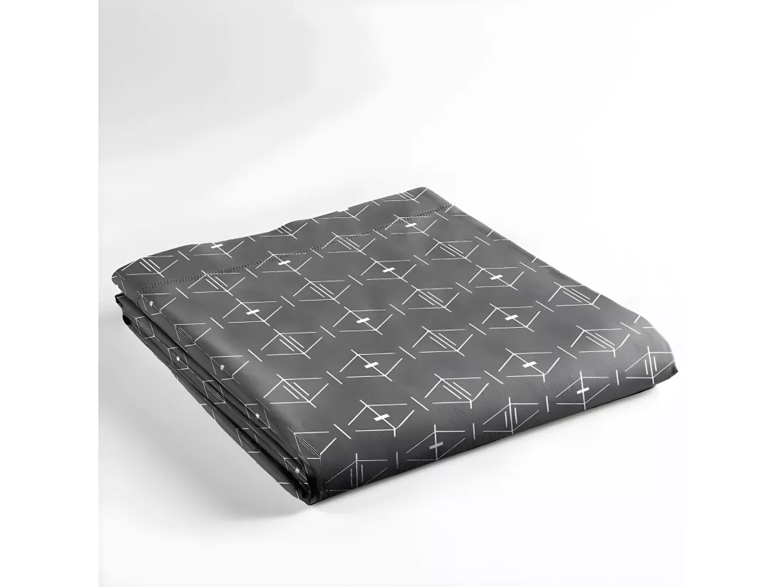 Drap plat en coton 