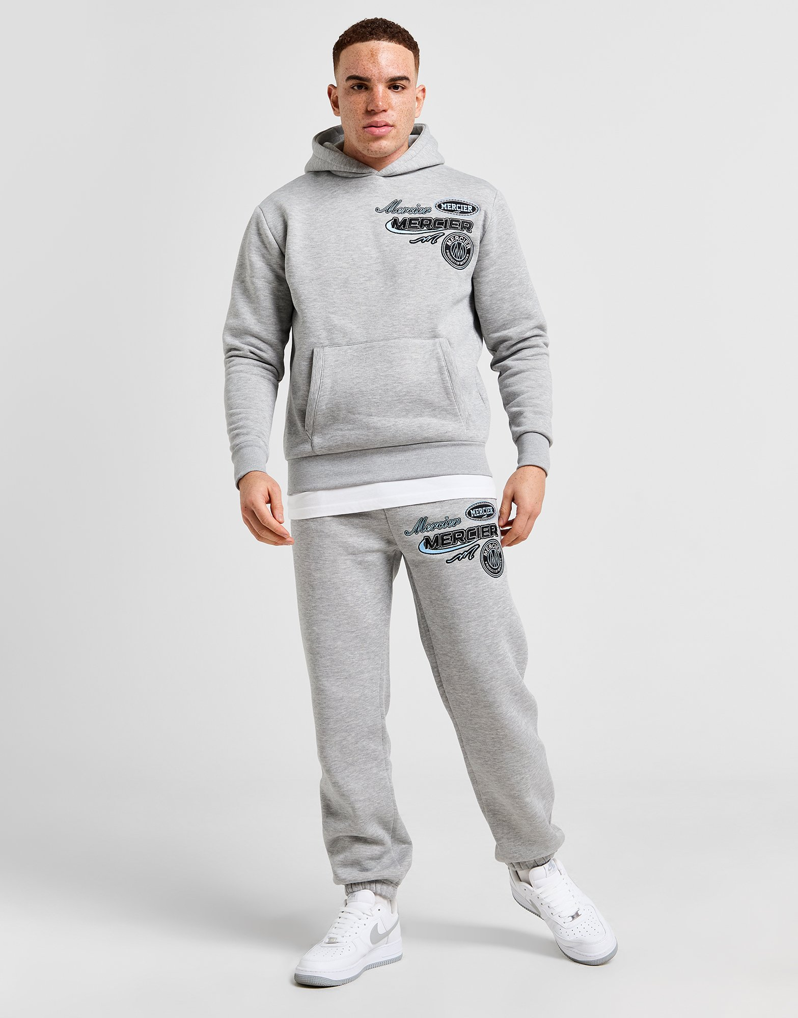 MERCIER Sweat à Capuche Racer Badge Homme