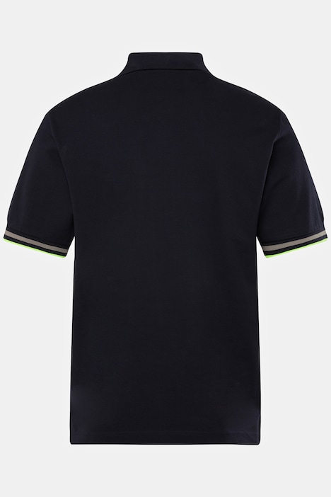 Poloshirt, Halbarm, Piqué, Streifenbündchen, bis 8 XL
