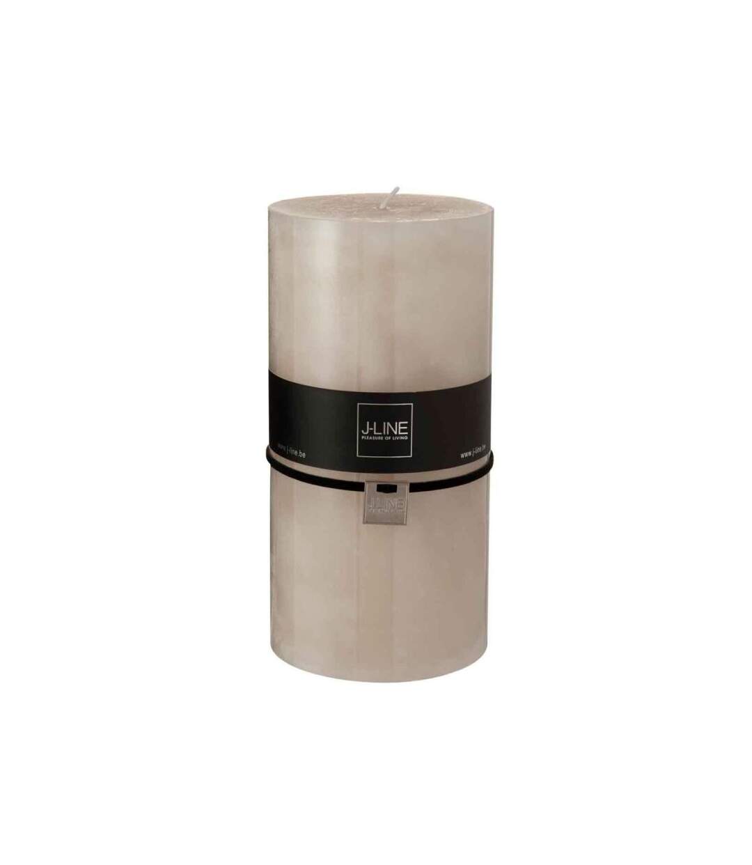 Paris Prix - Bougie Cylindrique Déco junina 20cm Sable
