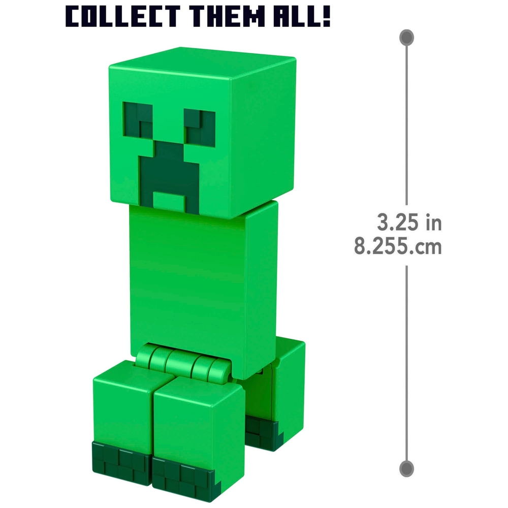 Minecraft 8cm Figur Zombie Creeper