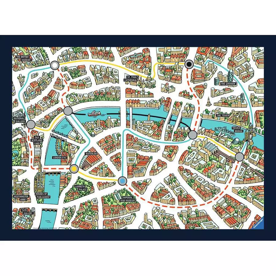 Ravensburger Scotland Yard Junior bunt