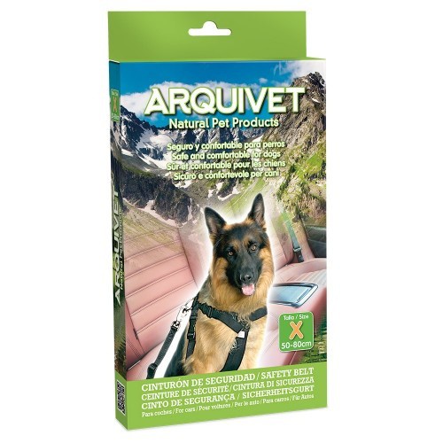 Cinto de segurança para cães pretos