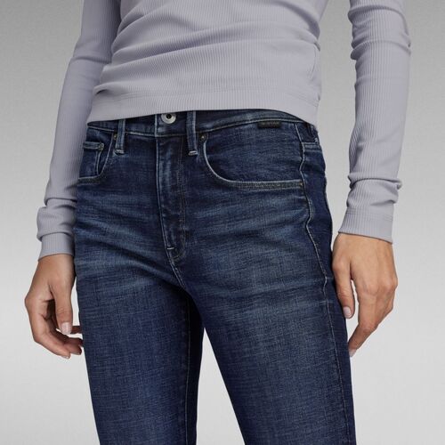 G-Star Raw - D21290 C051 - 3301 FLARE-G122 WARN IN HIMALAYA BLUE Negro