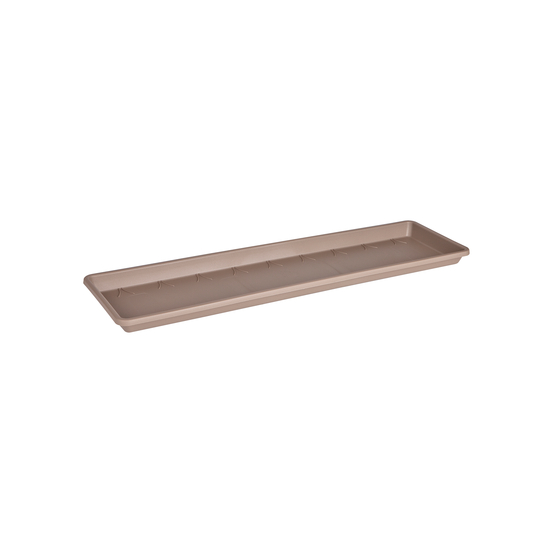 Soucoupe pour balconnière Barcelona XL L. 80 cm, taupe