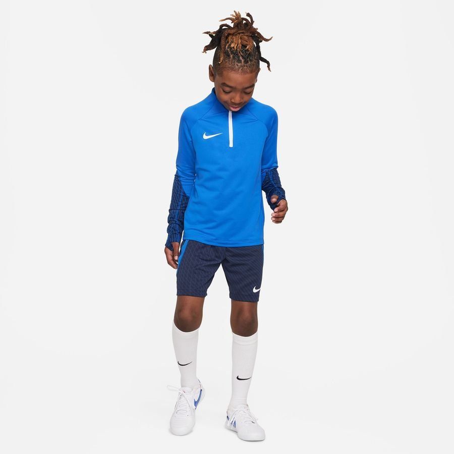 Nike Maillot d'Entraînement Dri-FIT Strike - Bleu/Bleu Foncé/Blanc Enfant