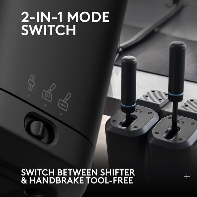 Logitech G RS gearstang og håndbremse