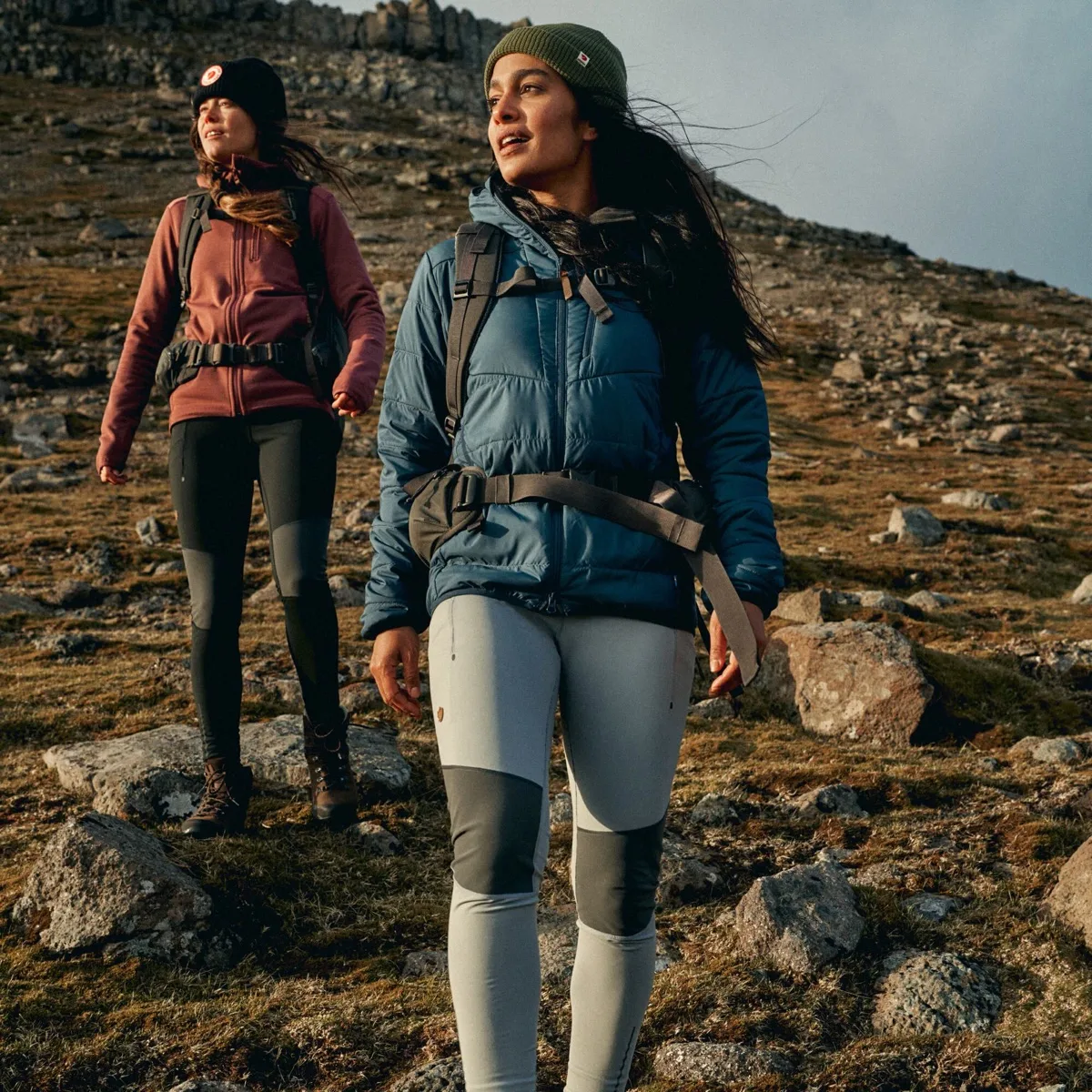 Fjällräven Women's Abisko Värm Trekking Tights Black-Iron Grey