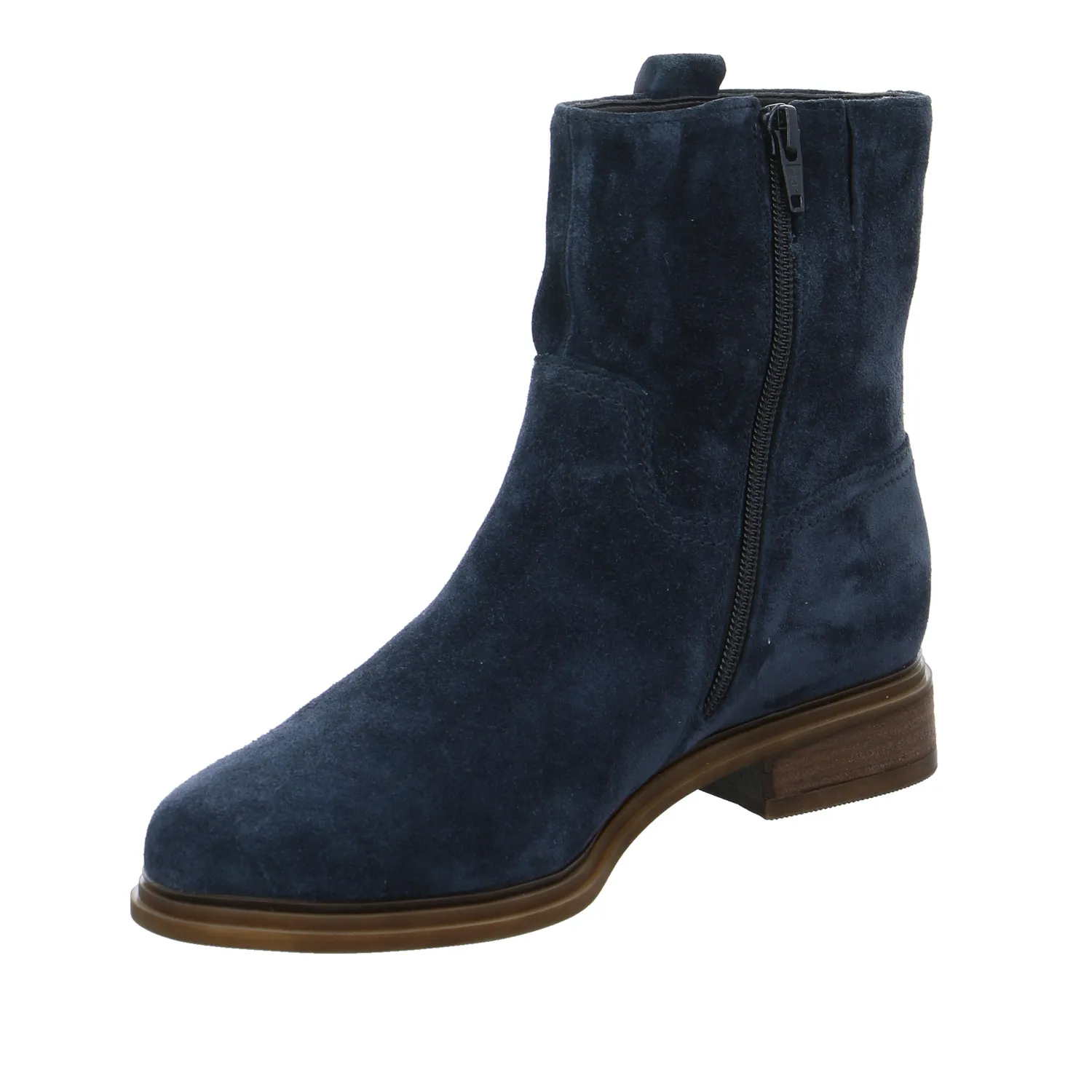 GABOR Boot Blau Leder