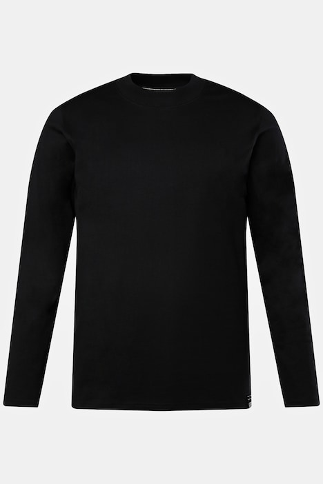 STHUGE Langarmshirt, Stehkragen, bis 8 XL
