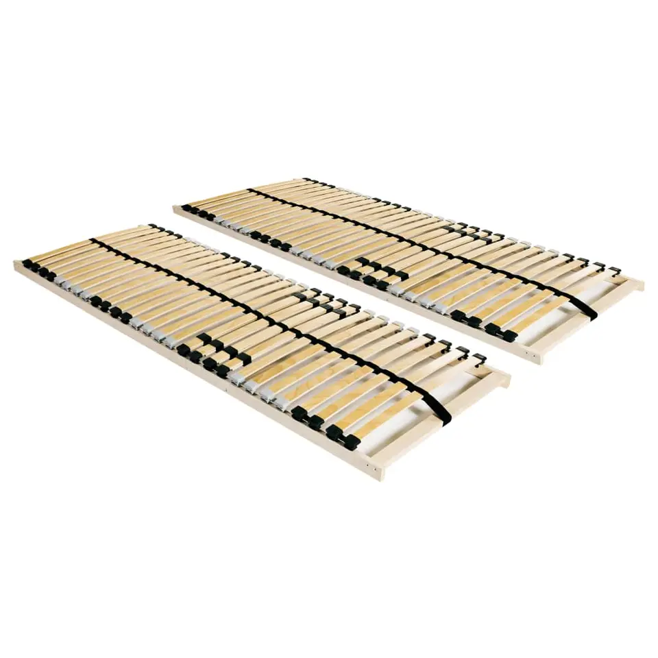 vidaXL - Bedbodem - Bruin - Hout - 80 x 200 cm