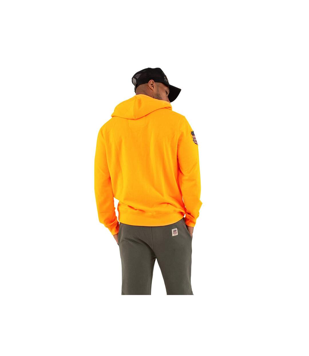 Sweat avec capuche homme molletonné en coton Storm