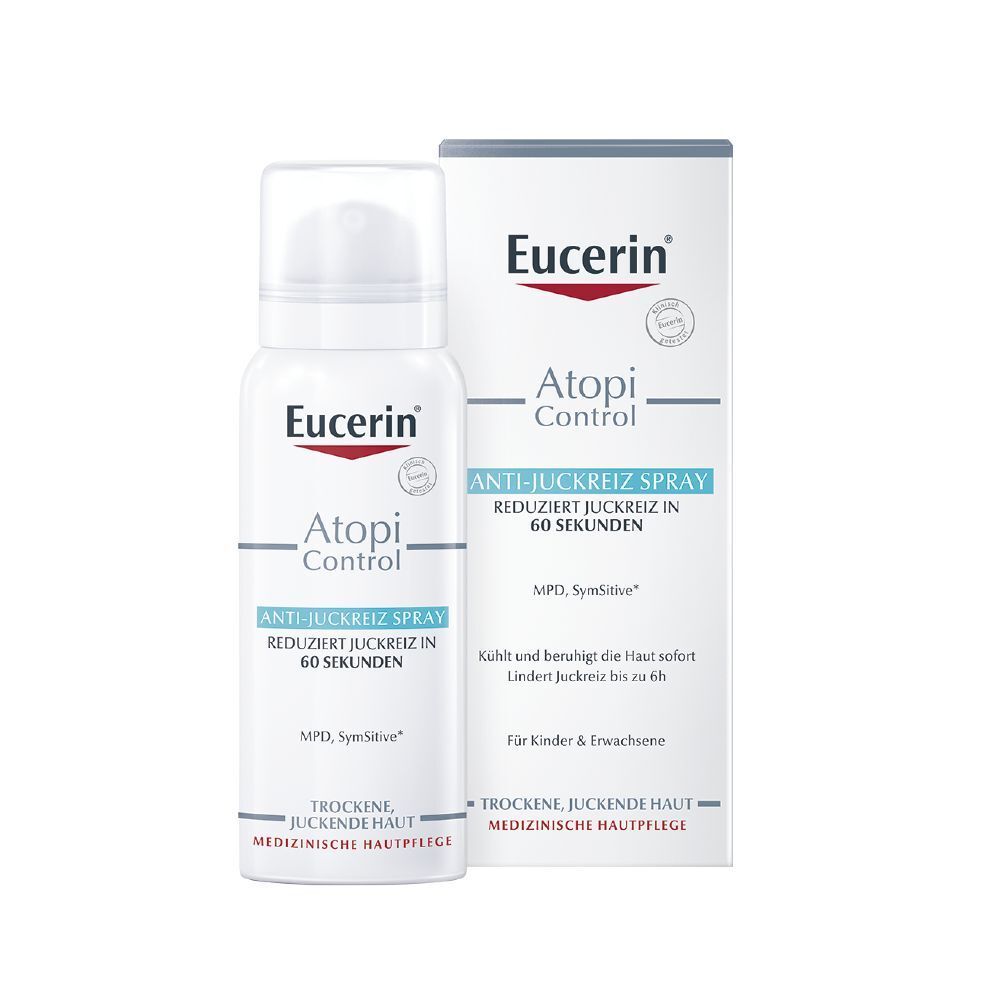 Eucerin® AtopiControl Anti-Juckreiz Spray – Sofort lindernde Wirkung bei Neurodermitis und sehr trockener Haut - Jetzt 3€ sparen mit Code 