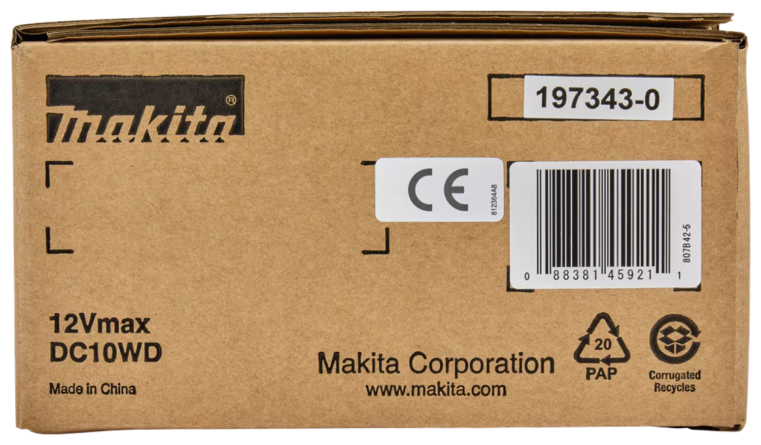 Makita DC10WD 10.8/12V Li-Ion lader
