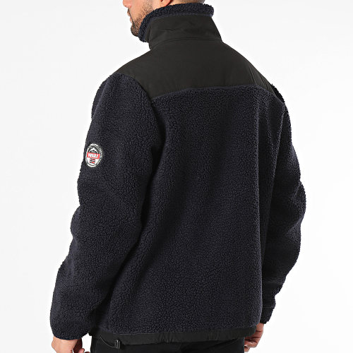 Veste Polaire Zippée Tuvalu Bleu Marine