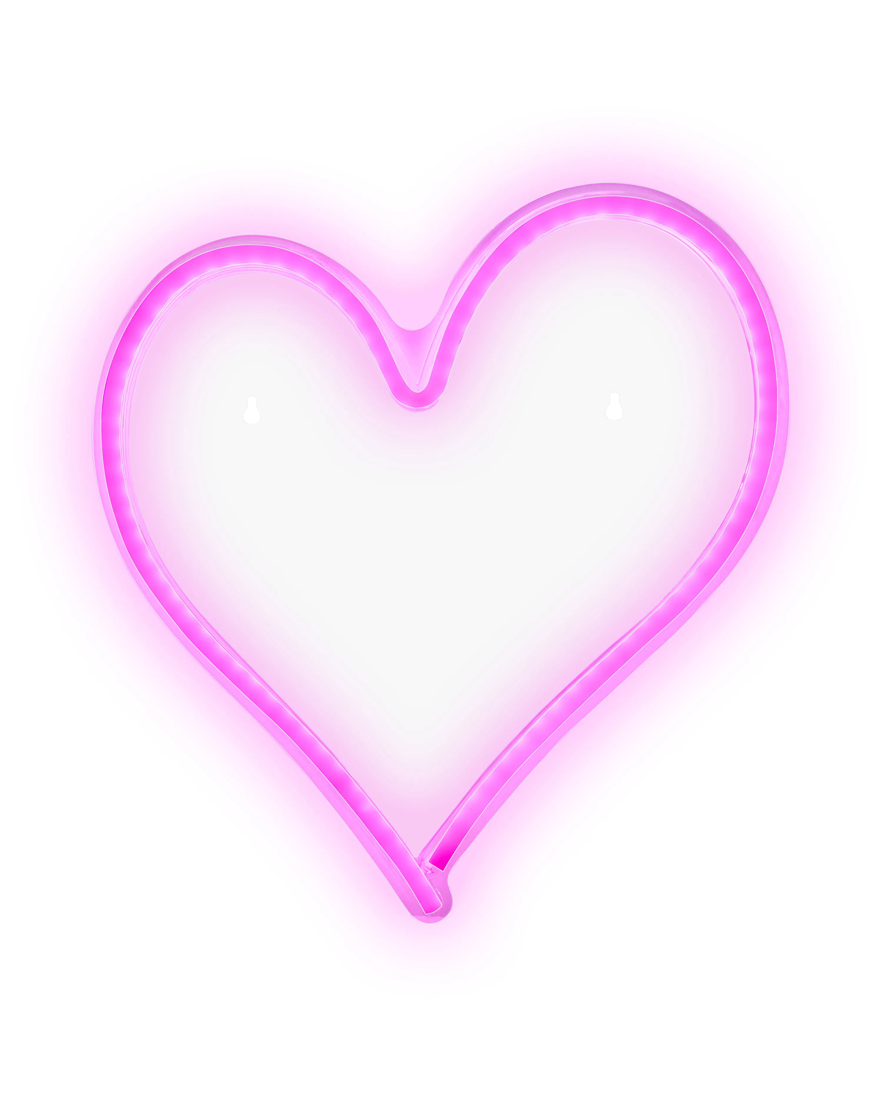 Set van 3 LED neon lichtbord SUSIE Roze