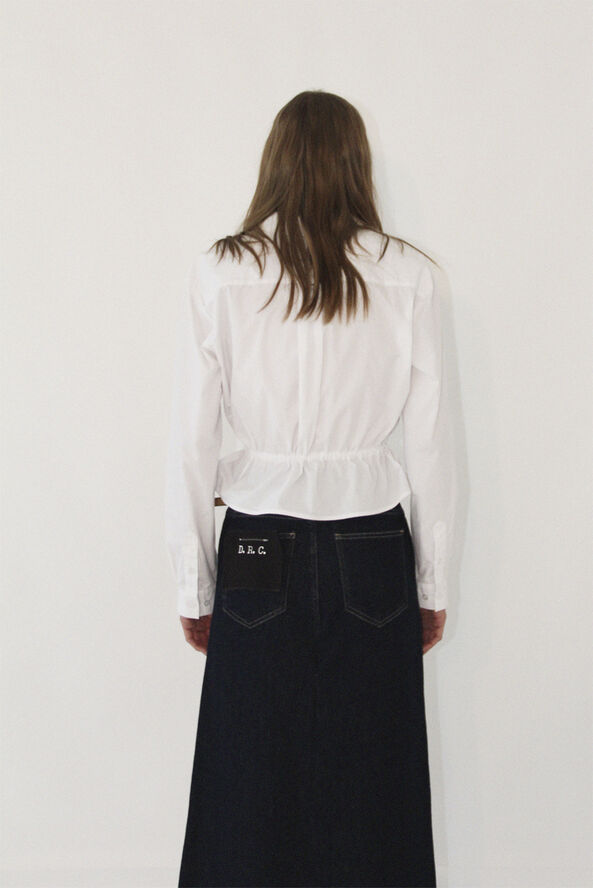 Designers Remix Claire Waist Shirt Hvid