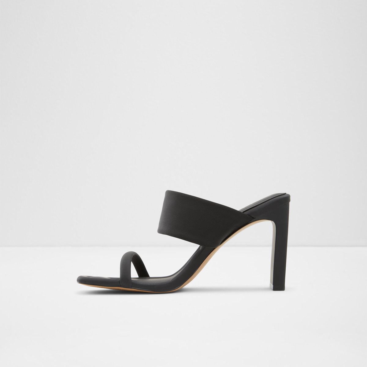 Meatha Black Women Mule Shoes