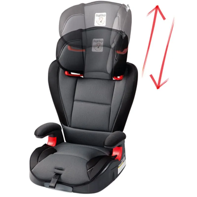 Peg Perego Siège d'Auto Rehausseur Viaggio Hbb 40-120lb - Crystal Noir