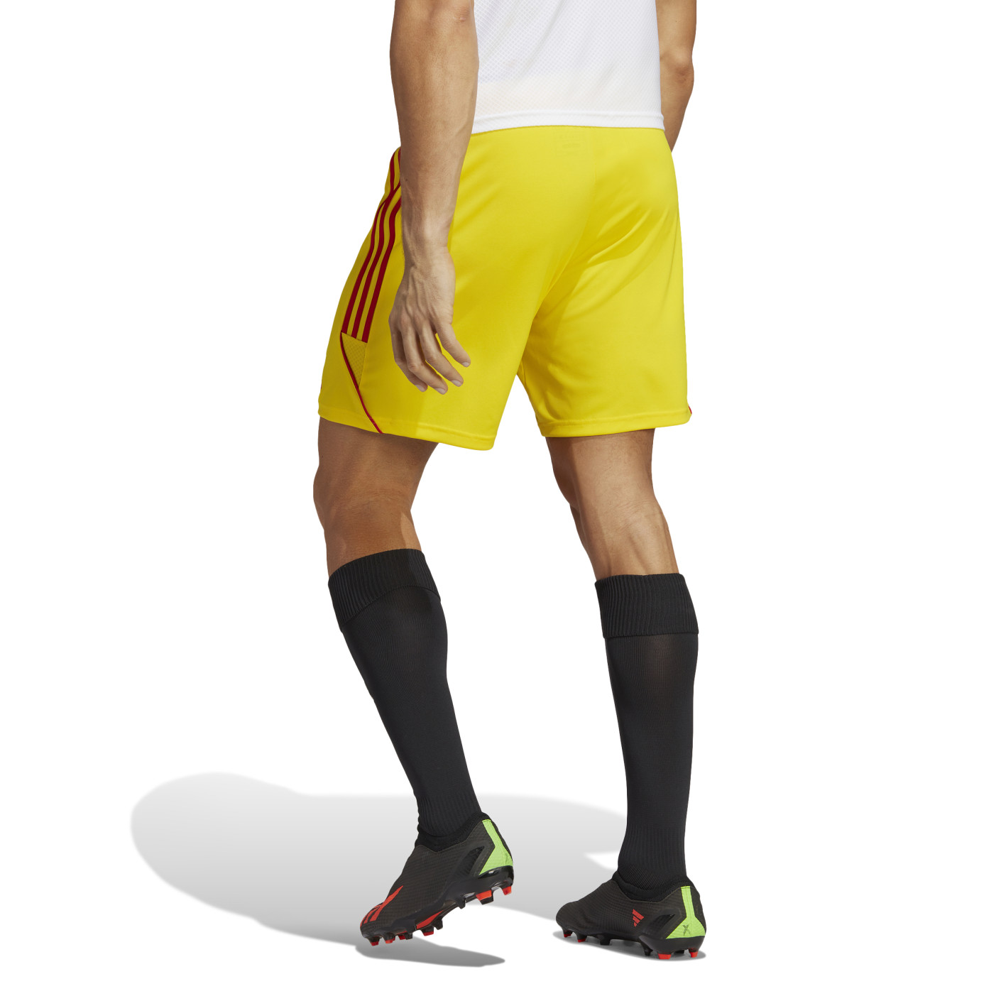 Adidas Tiro 23 League Broekje Geel Rood