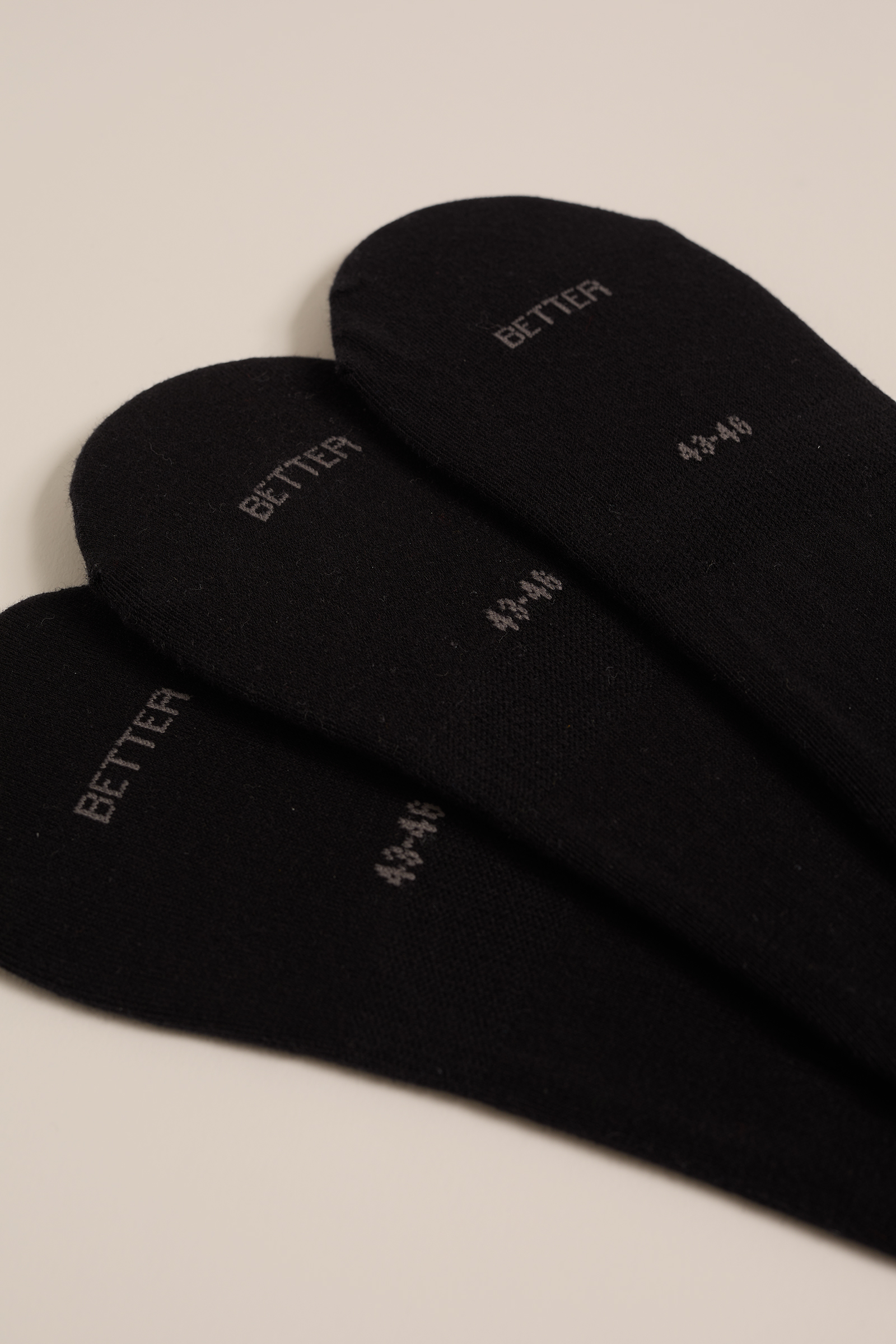 sneakersokken, 3-pack WE Fashion Zwart