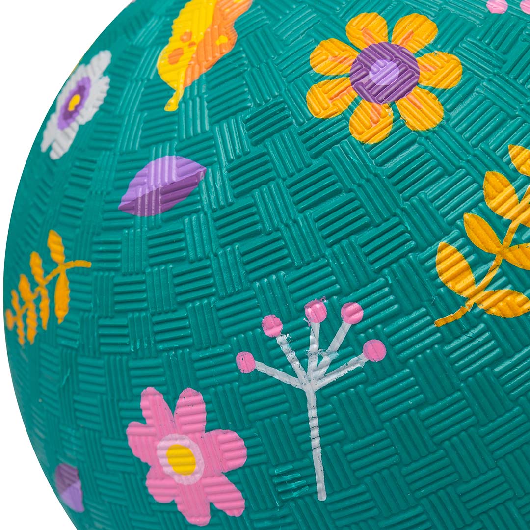 Little l speelbal bloemen - 13 cm