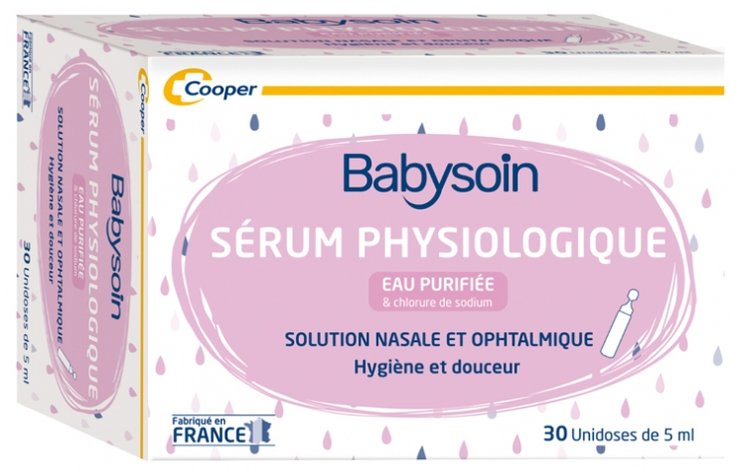 Sérum Physiologique 30 Unidoses