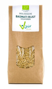 Vitiv Biologische Basmati Rijst Volkoren 500GR