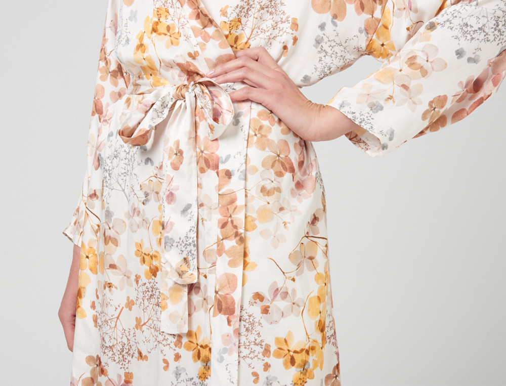 Kimono femme-Douces graminées