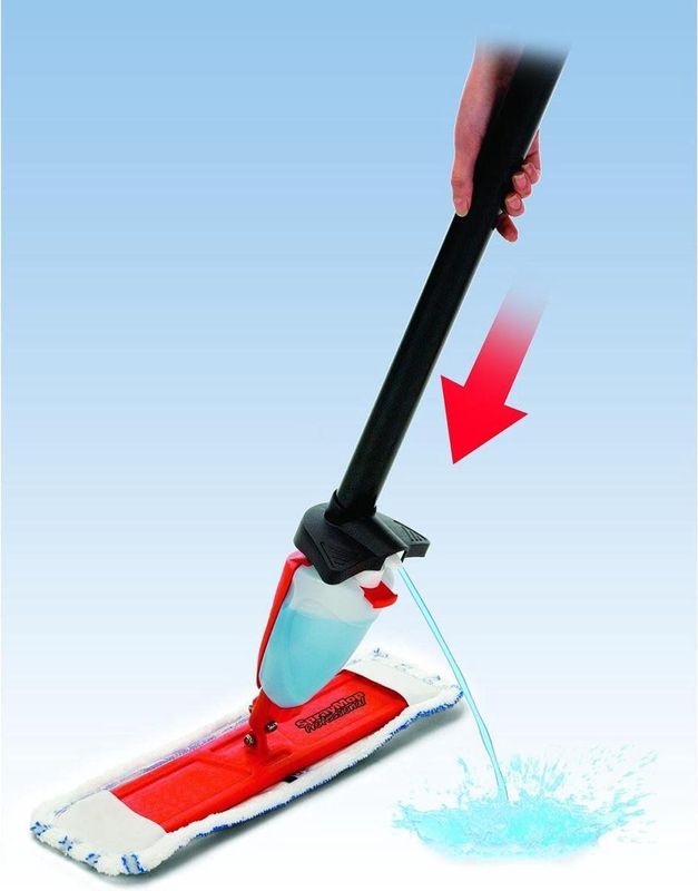 Numatic - HM 40 - Vloerreiniger - Rood - Microvezel