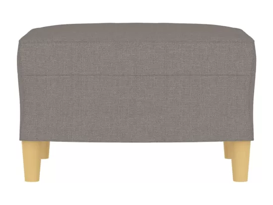 Repose-pied Taupe 60x50x41 cm Tissu