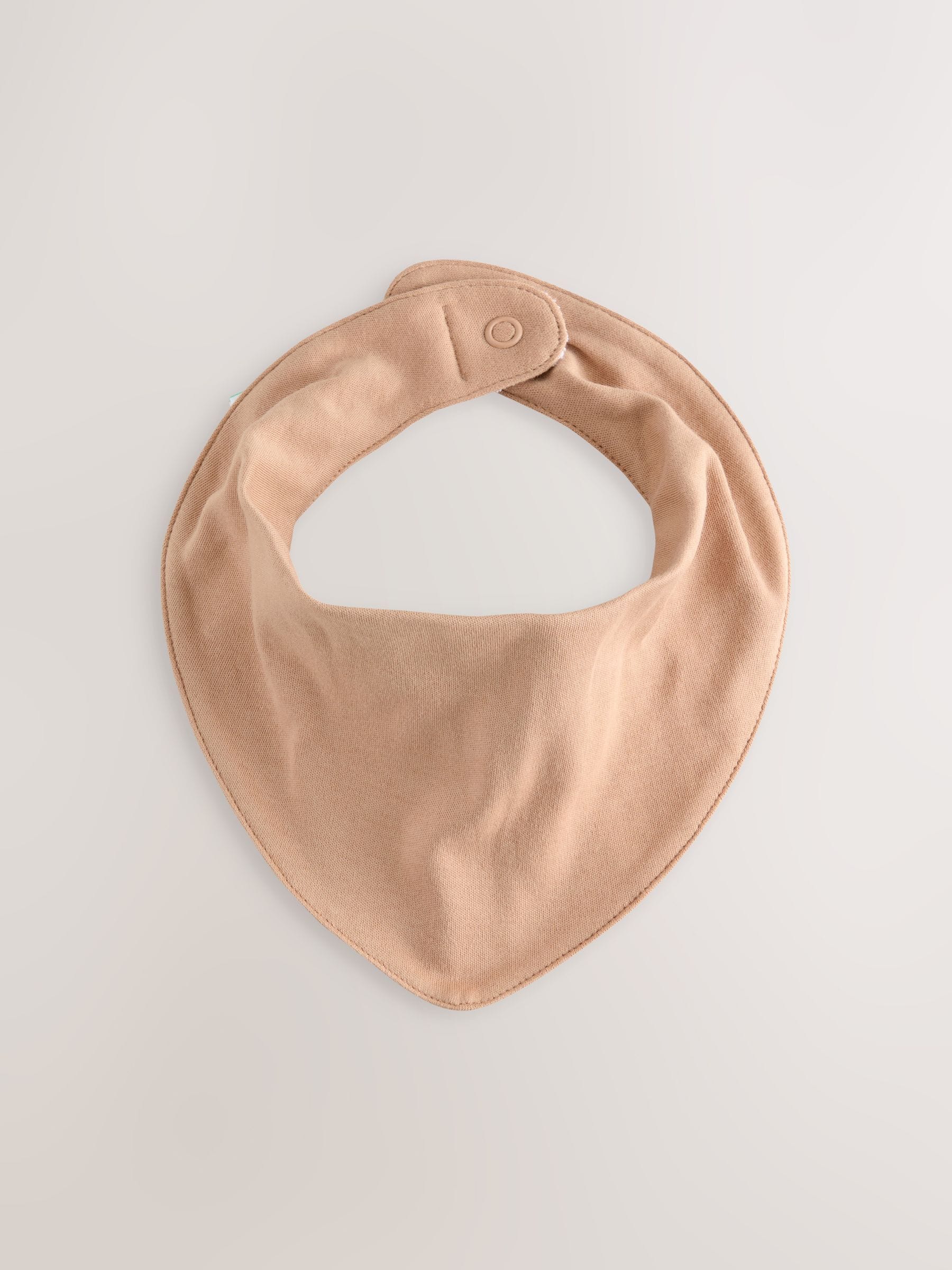 Blauw - 5 Kwijlslabbetjes voor baby's