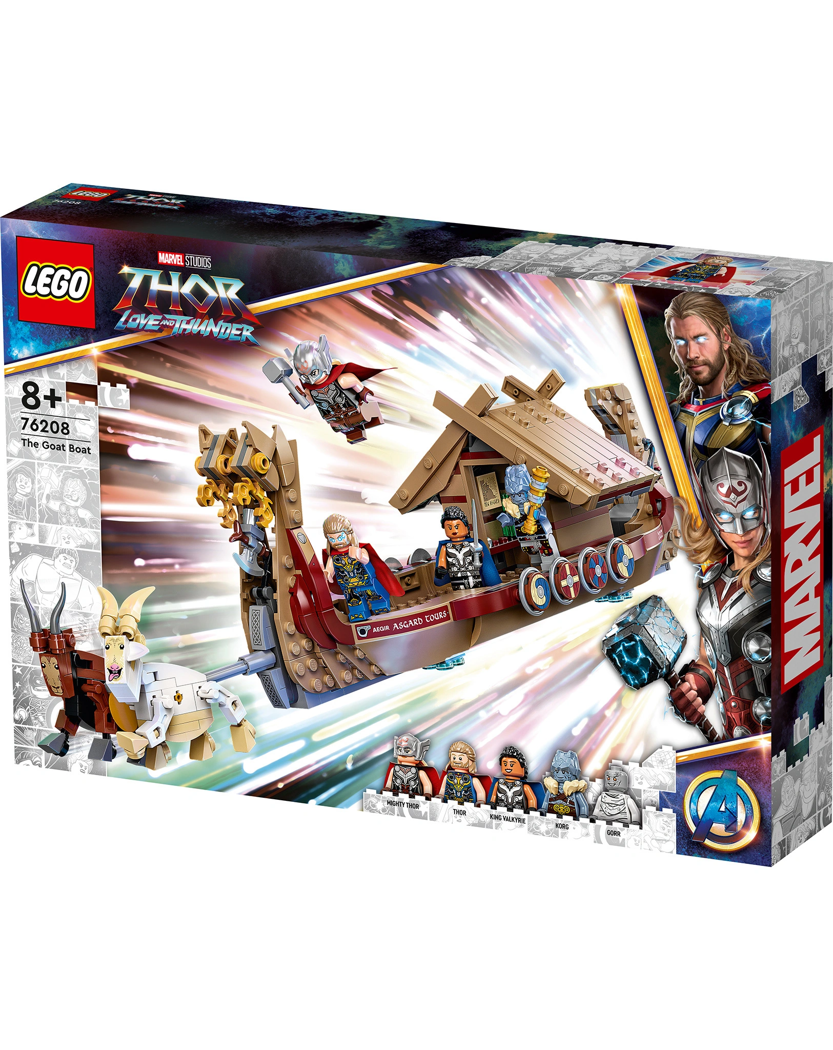 LEGO® Marvel Super Heroes™ 76208 Das Ziegenboot