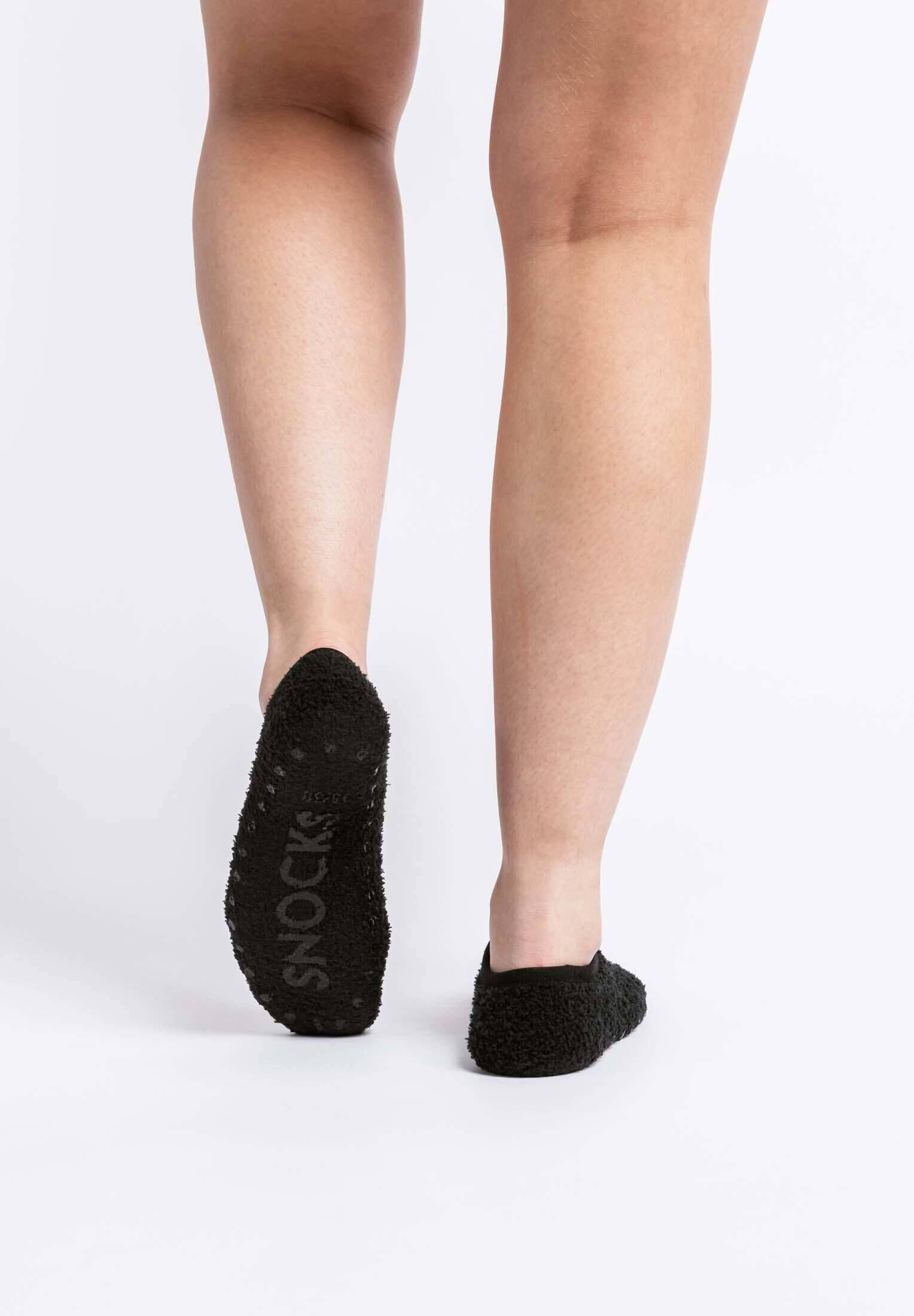 SNOCKS| Damen und Herren Fluffy Füßlinge 2er-Pack