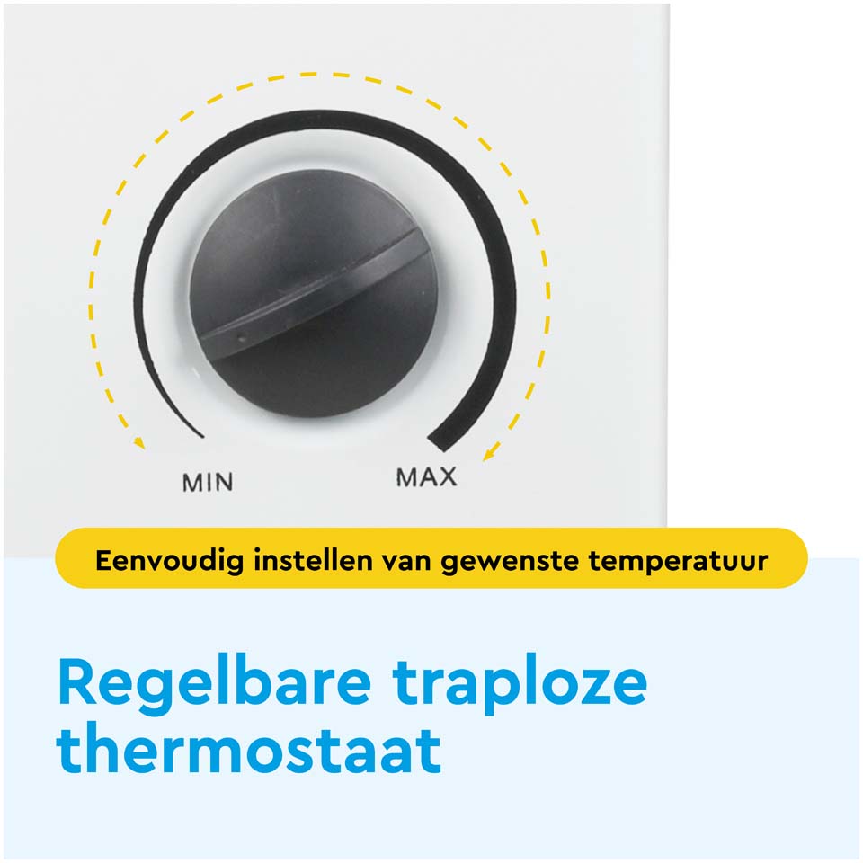 BRASQ CH300 elektrische convectorkachel - White