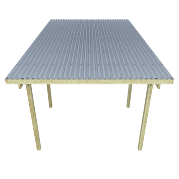 CARPORT EAGLE 300x500 CM
