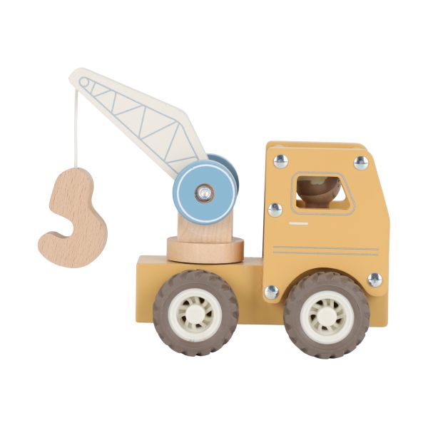 Little Dutch Kraanwagen Inclusief Pegdoll – Hout