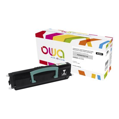 Cartouche laser compatible Lexmark X203A11G - noir - Owa K15995OW