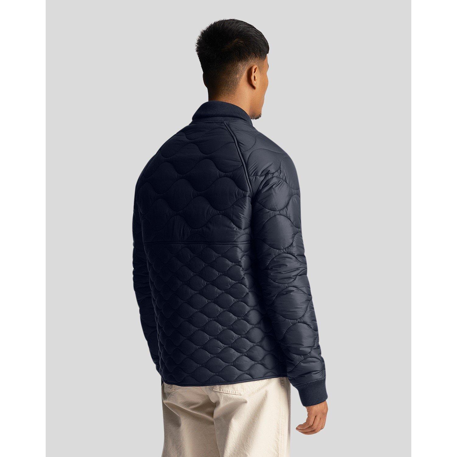 Lyle and Scott Quilted Bomber Jacket