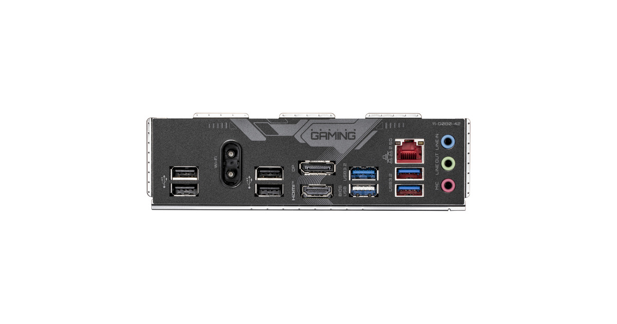 GIGABYTEB760M GAMING X WIFI6E GEN5 socket 1700 moederbord  (Zwart, RAID, 2.5Gb-LAN, Wi-Fi 6E, BT 5.3, Sound, µATX)