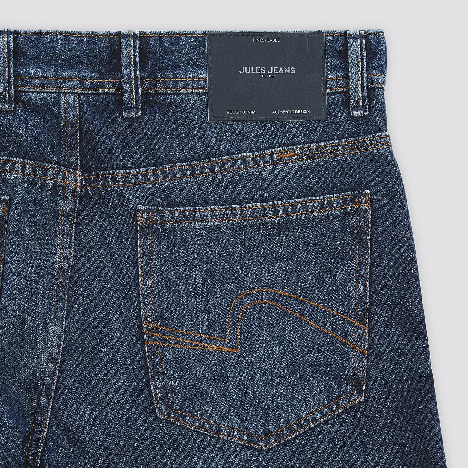 Jean straight Bleu