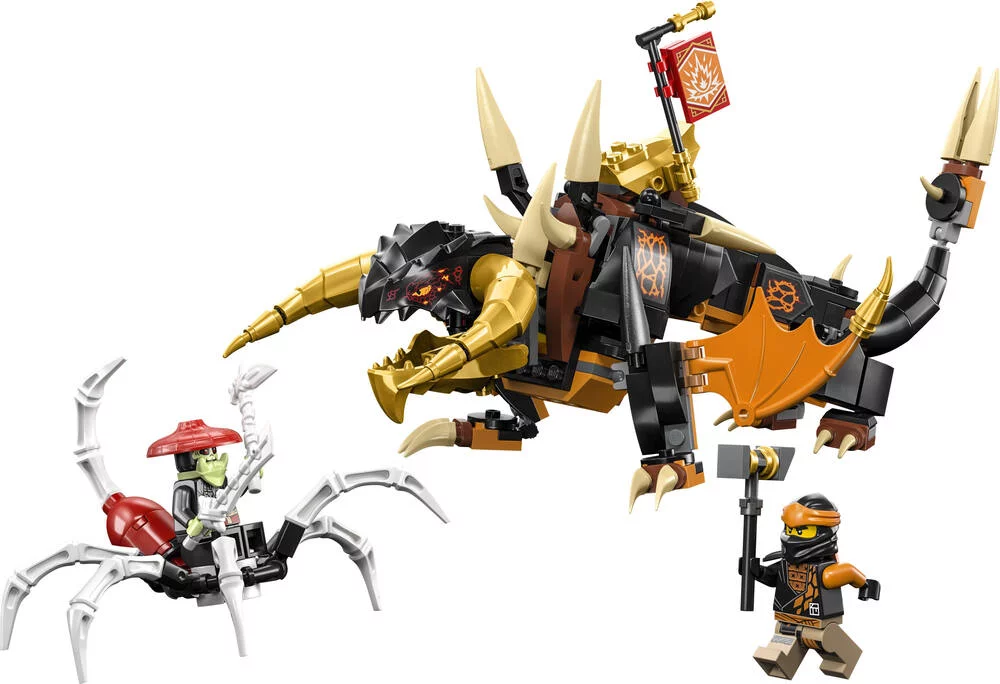 LEGO®NINJAGO® 71782 -LE DRAGON DE TERRE DE COLE - EVOLUTION