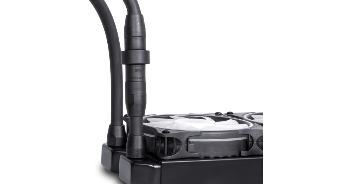 AlphacoolEisbaer Pro Aurora 420 CPU AIO waterkoeling  (Zwart)