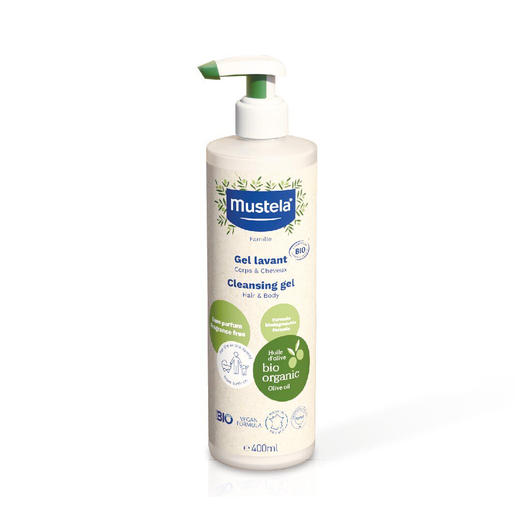 MUSTELA  Gel de Banho BIO - 400ml