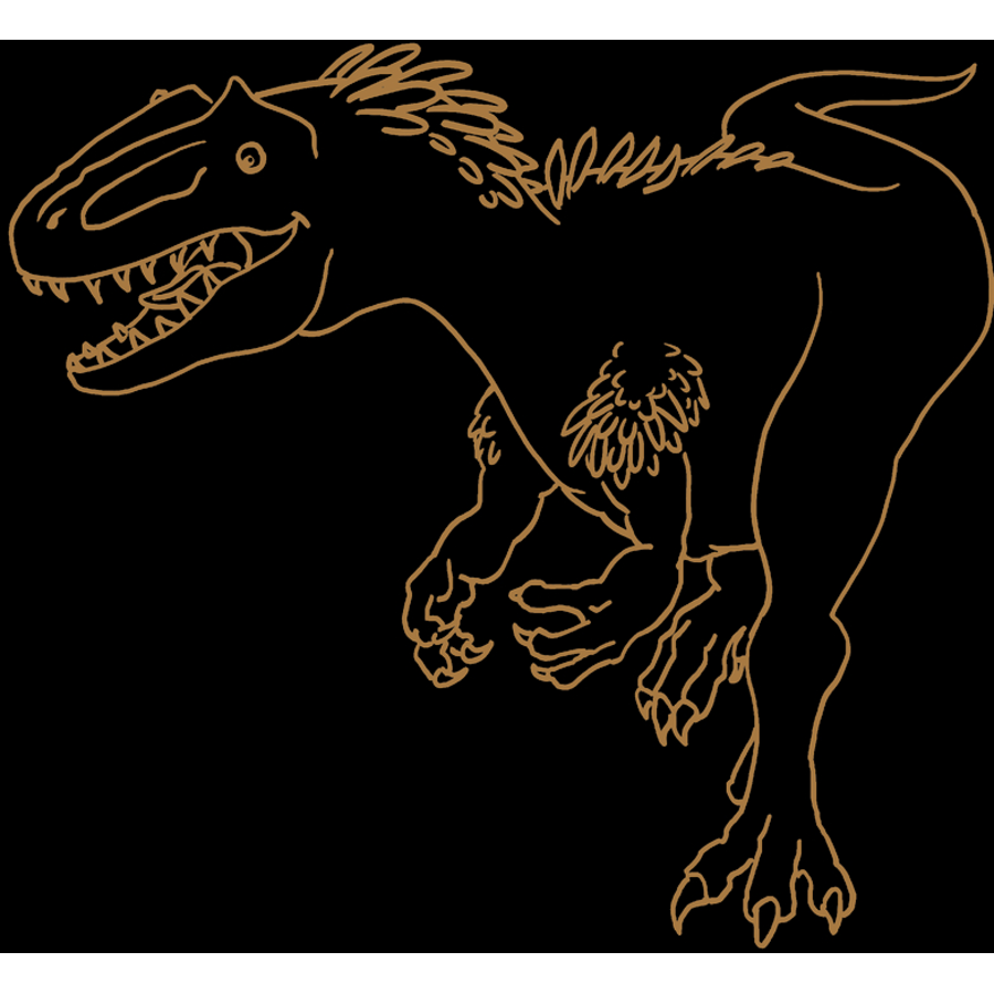 Coppenrath Metallic-Malen (mit Metallic-Buntstiften) - T-Rex World