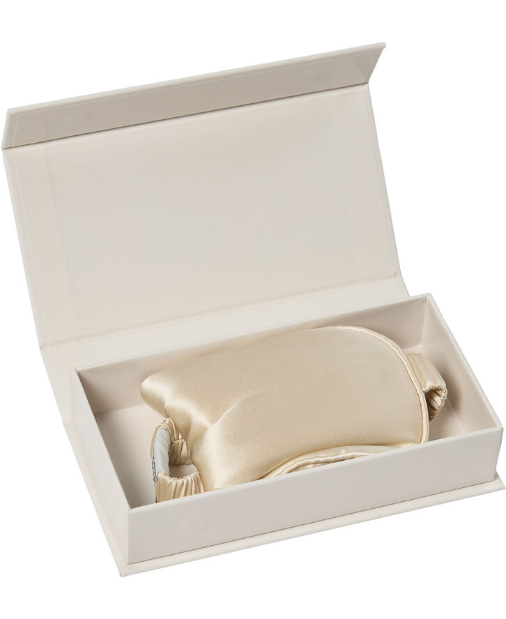 Magasin du Nord Collection Eye mask silke light beige