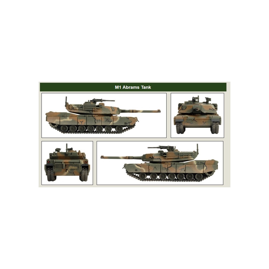 Team Yankee - Abrams Tank Platoon